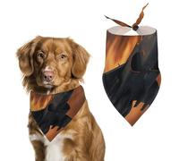 A Fighter Jet Dog Bandanas Adjustable Bib Party Pet Decorations Cute Dog Triangle Scarfs for Small Medium Puppy Cat Costume Accessory
