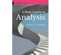 A First Course in Analysis – Cambridge Mathematical Textbooks – Cambridge University Press