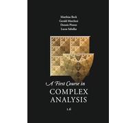 A First Course in Complex Analysis