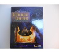 A First Course in Differential Equations: With Modeling Applications