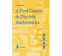 A First Course in Discrete Mathematics – Springer Undergraduate Mathematics Series