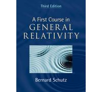 A First Course in General Relativity