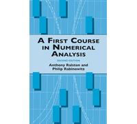 A First Course in Numerical Analysis