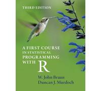 A First Course in Statistical Programming with R – Cambridge University Press