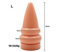 (A-Flesh-L) NEW Huge Anal Dildo Expansion Anal Plug Big Butt Plug Annal Dilator Masturbator Prostate Massager Adult Sex Toys For Men