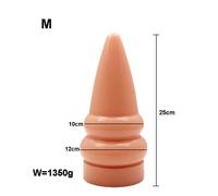 (A-Flesh-M) NEW Huge Anal Dildo Expansion Anal Plug Big Butt Plug Annal Dilator Masturbator Prostate Massager Adult Sex Toys For Men