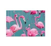 A Flock of Flamingos Adult Wooden Jigsaw Puzzle 1000 Pieces for The Perfect Visual Feast! 1000pcs