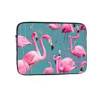 A Flock Of Flamingos Laptop Bag, Durable Shockproof Sleeve, Handheld Portable Laptop Bag For 17 Inch Laptop.