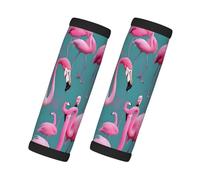 A Flock of Flamingos Printed Handle Cover - Highly Elastic and wear-Resistant Material, Easy to Install, a Good Travel Helper