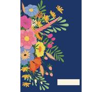 A Flower-Themed Notebook by Fluff & Flutter Creations: A 120-Page Lined Journal Featuring Adorable Cats, Dogs, Butterflies, and Floral Designs