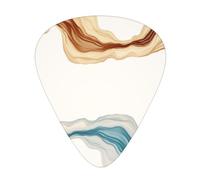 A fluttering veil 12 Pack Guitar Picks Plectrums,4 pieces in each of 3 sizes, Suitable for a wide range of stringed instruments
