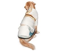 A Fluttering Veil Dog Hoodie for Medium and Large Dogs â€“ Soft Polyester Pet Clothes, Suitable for All Seasons