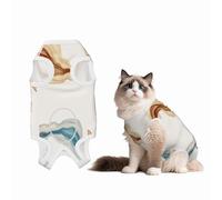 A Fluttering Veil Recovery Suit for Dogs Cats After Surgery,Pet Recovery Shirt, Dog Onesies Pet Surgery Recovery Suit