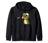 A Fly in the Hand, A Frog's Dream Costume Zip Hoodie