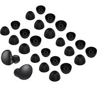 A-Focus 12 Pairs Ear Tips for Galaxy Buds 2 and Galaxy Buds Plus, S M L 3 Size Replacement Silicone Eartips Earbuds Cover Skin Compatible with Samsung Galaxy Buds 2 SM-R177, Black