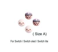 (A for Switch) New Silicone Thumb Stick Grip Cap Soft Cover For Nintendo Switch Oled NS Lite For Sony PS5 PS4 Pro PS3 Xbox One/360 Series