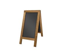 A-Frame Chalkboard Double Sided Wooden A Frame Board Chalkboard Cafe Menu Pavement Sign Sandwich Pub Shop Business Outdoor Advertising Stand