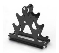 A-Frame Dumbbell Rack Stand Only, Compact Weight Storage Rack for Home Gym(3-Tier)