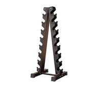 A-Frame Dumbbell Rack Stand Only, Compact Weight Storage Rack for Home Gym(8-Tier)