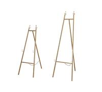 A-Frame Easel for Artist, Portable Adjustable Easel with Tripod Legs 120/150cm Tall Metal Poster Easel Folding Display Easel for Sign,Painting,Poster