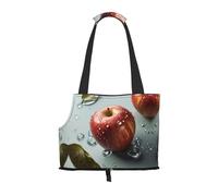 A Fresh Fruit Printed pet Shoulder Bag, Suitable for Small Dogs and Cats, Shopping and Travel Dual-Purpose Bag
