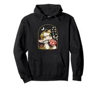A Frog Among Mushrooms Pullover Hoodie