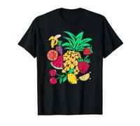 A Fruity Compilation Multiple Fruit Value Graphic T-Shirt