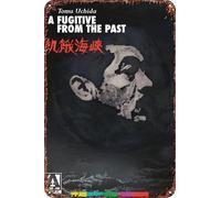 A Fugitive from the Past Movie Poster Retro Funny Metal Tin Sign, Outdoor Home Wall Decoration 8x12inch