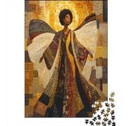 A Full-body African Angel, Patchwork Style1000 Piece Impossible for Adults Games Gifts Kids Challenge Jigsaw