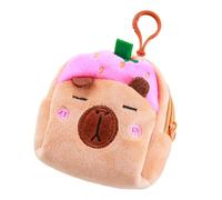 A fun accessory for fashionable lovely capybara coin wallet bag. Perfect for carrying changes along the way