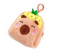 A fun accessory for fashionable lovely capybara coin wallet bag. Perfect for carrying changes along the way