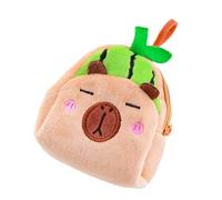 A fun accessory for fashionable lovely capybara coin wallet bag. Perfect for carrying changes along the way