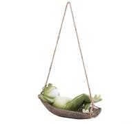 A Fun Addition To Any Courtyard The Adorable Frog And Cradle Decorative Piece In, Long Lasting Material (Frog statues)