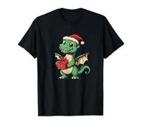 A Fun-Loving Dragon in a Holiday Outfit T-Shirt