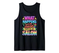 A Funny Beauty Operator Quote for a Salon Chair Expert Tank Top