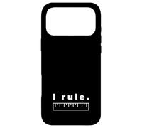A funny design that says 'I rule' Case for iPhone 17 Pro Max