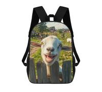 A Funny Goat Laptop Travel Backpack Shoulder Bag Backpacks for Men Women Daypack