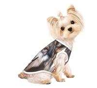 A Furry Wolf's Head Cute Dog Clothes,Dog T Shirt for Small Dogs Girl Boy.Pet Pullover Jumper,Cat Clothes,Suitable for Small Pets