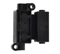 A fuse holder equipped with heat shrink technology designed to meet the demands of modern automotive systems (50A red)