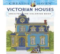 A. G. Smith Creative Haven Victorian Houses Architecture Coloring Book Paperback A. G. Smith Multicolor