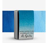 A. Gallo : Handmade Watercolor Paint : Full Pan : Aquamarine