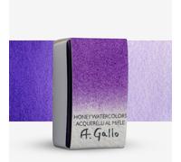 A. Gallo : Handmade Watercolor Paint : Full Pan : Tyrian Purple