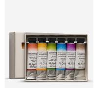 A. Gallo : Handmade Watercolour Paint : 10ml : Plein Air : 6 Tube Set