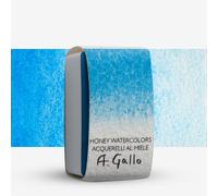 A. Gallo : Handmade Watercolour Paint : Full Pan : Zirconium Blue