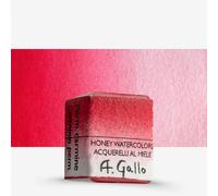 A. Gallo : Handmade Watercolour Paint : Half Pan : Permanent Carmine
