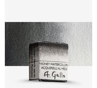 A. Gallo : Handmade Watercolour Paint : Half Pan : Roman Black Earth