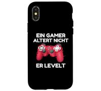 A gamer doesn't age, he levels Case for iPhone X/XS