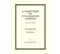 A Gazetteer of 17th Century London - People