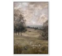 A Gentle Breeze Canvas Print Landscape Art by Art Remedy, White Frame, 16 x 24
