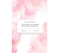 A Gentle Reminder: You Are Allowed to Take Up Space Journal - Inspirational Lined Notebook for Reflection, Mental Health, and Daily Writing - 6x9 Softcover, 120 Pages